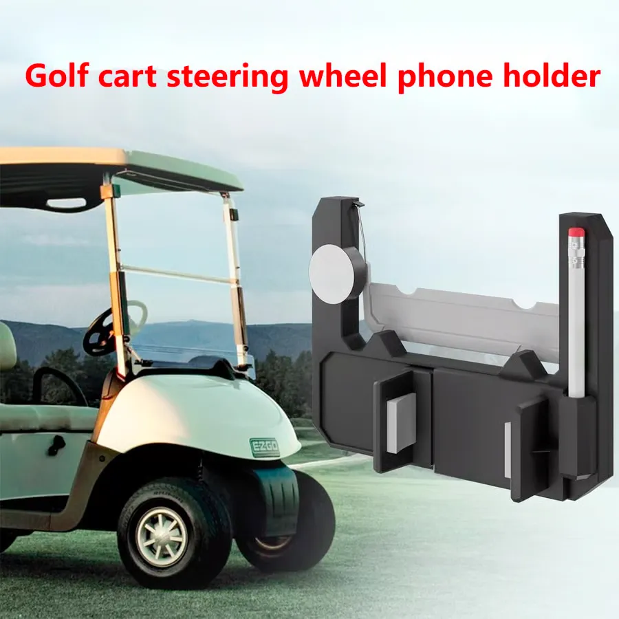 Golf cart steering wheel phone holder - Buy 1 / Super Fast Delivery